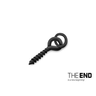 Винт за стръв с ринг Delphin THE END POP Screw / 15бр