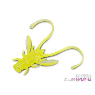 Изкуствена примамка Delphin B! Stinx NYMPHA / 20бр 2.5cm / NEON