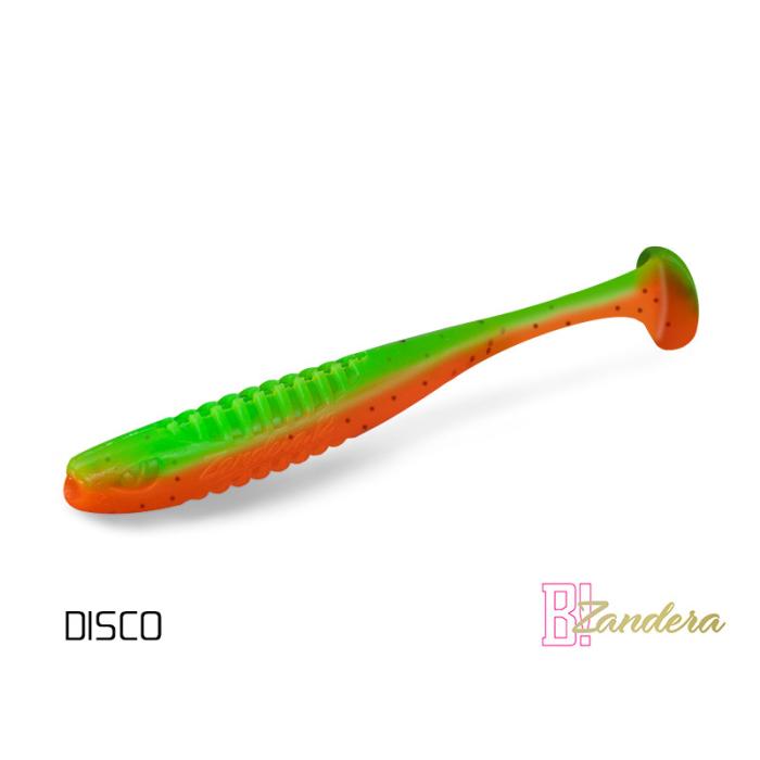 Силиконова примамка Delphin ZANDERA UV 15cm/DISCO Силиконова примамка Delphin ZANDERA UV 15cm/DISCO