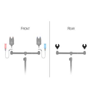 Държач за въдица / лале черно Delphin BOLDER