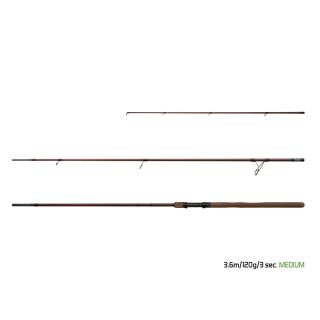 Въдица Delphin MAGMA LEGEND4RY MEDIUM 360cm/120g/3 части