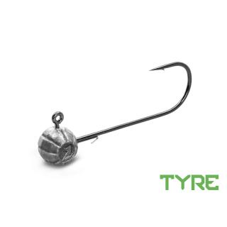 Джиг глава Delphin TYRE / 5 бр / 5g-1/0