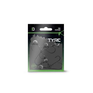 Джиг глава Delphin TYRE / 5 бр / 5g-1/0