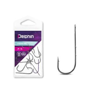 Куки за чебурашка Delphin B! X-BARB MINI / 8броя