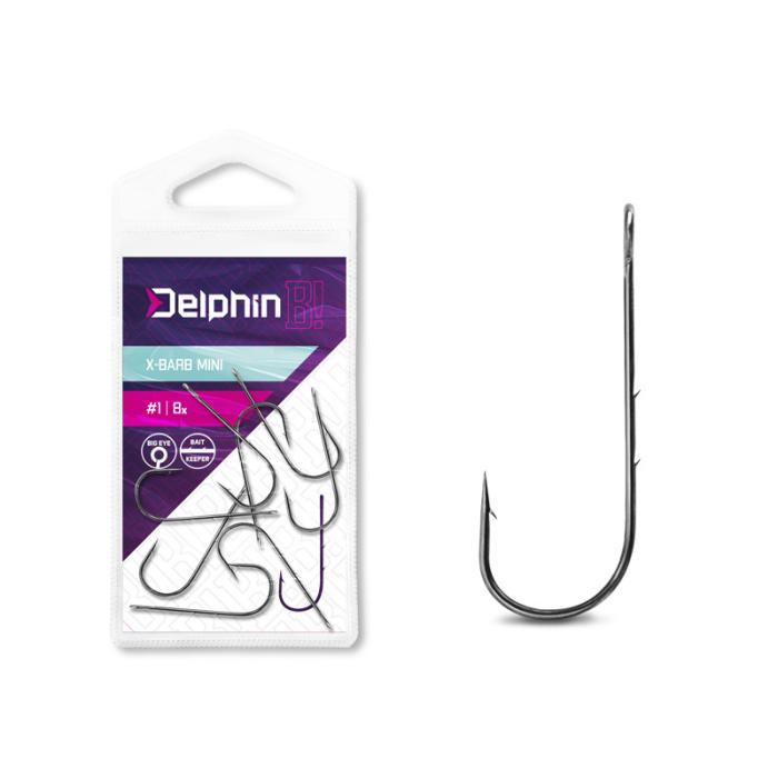 Куки за чебурашка Delphin B! X-BARB MINI / 8броя Куки за чебурашка Delphin B! X-BARB MINI / 8броя