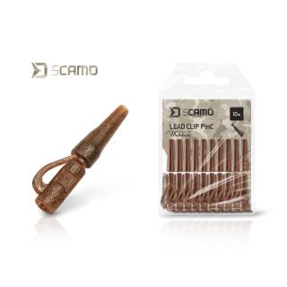 Клипси за олово Delphin sCAMO PinC WOODZ 10 бр