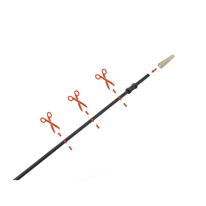 Тръбички за метод фидер Delphin UniTUBE / 10 бр Тръбички за метод фидер Delphin UniTUBE / 10 бр