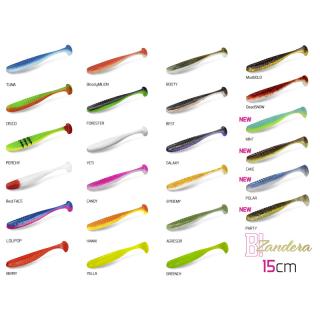 Силиконова примамка Delphin ZANDERA UVs 15cm/FORESTER