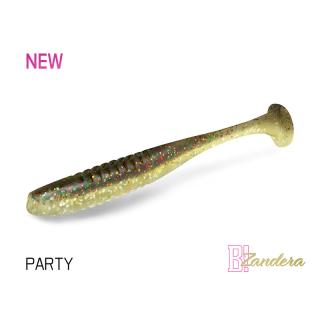 Силиконова примамка Delphin ZANDERA UVs 15cm/PARTY
