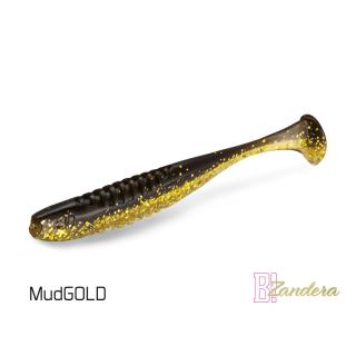 Силиконова примамка Delphin ZANDERA UVs 15cm/MudGOLD