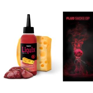 ФЛУО Пушещ Дип D SNAX LiquiX /100ml КАШКАВАЛ – ЧЕРЕН ДРОБ