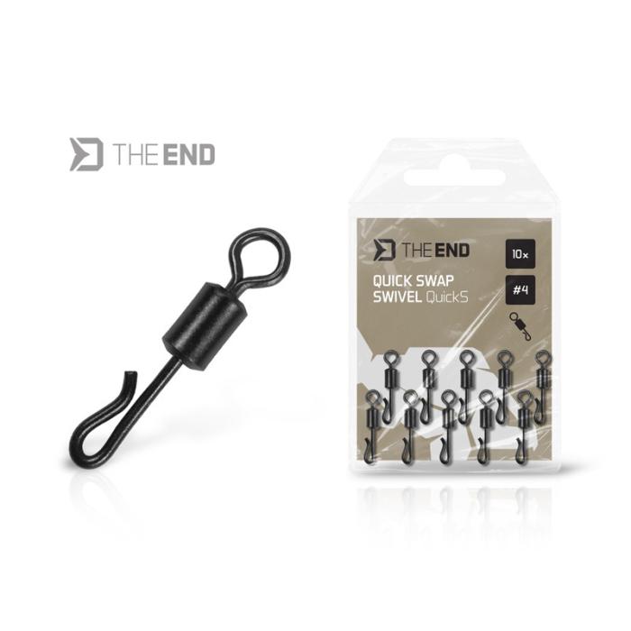 Вирбел с бърза връзка Delphin TheEND QuickS / 10 бр Вирбел с бърза връзка Delphin TheEND QuickS / 10 бр