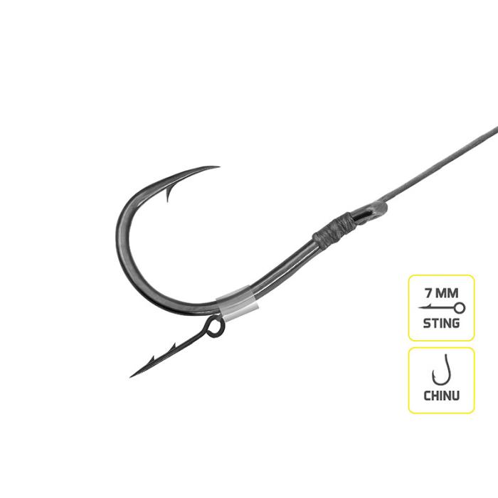 Вързани куки Delphin Braided - Chinu 8cm/0,14mm/Chinu #8 Вързани куки Delphin Braided - Chinu 8cm/0,14mm/Chinu #8