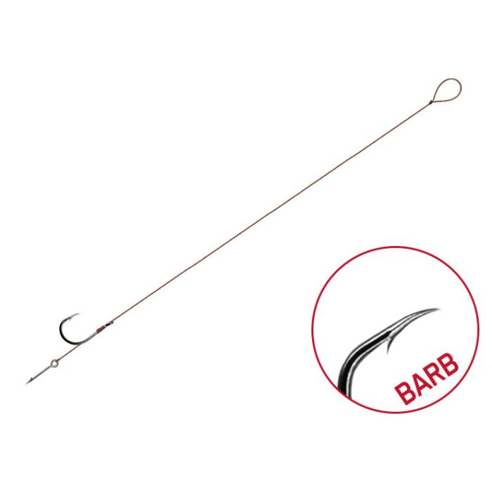 Вързани куки Delphin Proxi Sting / 6pcs 8cm / 0,10mm / BARB #8 / Sting 5mm Вързани куки Delphin Proxi Sting / 6pcs 8cm / 0,10mm / BARB #8 / Sting 5mm