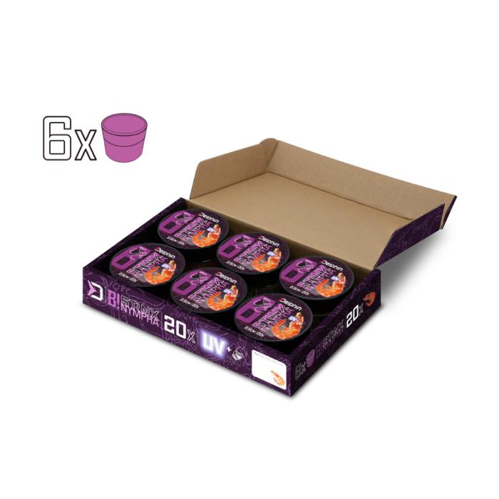 Изкуствена примамка Delphin B! Stinx NYMPHA / 20бр 2.5cm / REACTOR Изкуствена примамка Delphin B! Stinx NYMPHA / 20бр 2.5cm / REACTOR