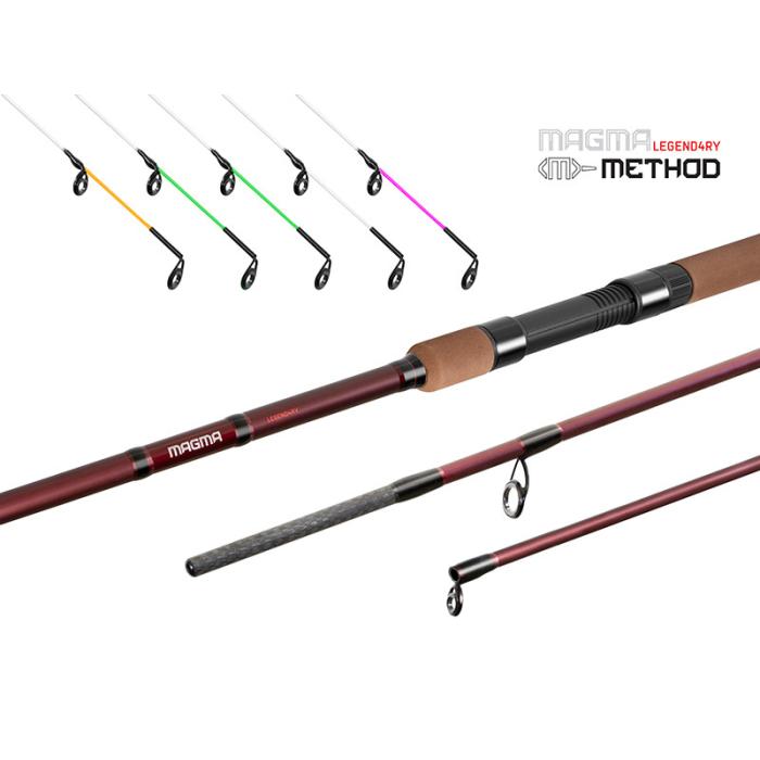 Въдица Delphin MAGMA LEGEND4RY Method 400cm/215g/3 части Въдица Delphin MAGMA LEGEND4RY Method 400cm/215g/3 части
