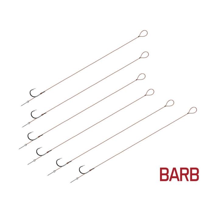 Вързани куки Delphin Proxi Sting / 6pcs 8cm / 0,10mm / BARB #8 / Sting 5mm Вързани куки Delphin Proxi Sting / 6pcs 8cm / 0,10mm / BARB #8 / Sting 5mm