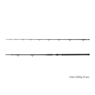 Въдица Delphin HAZARD Darx 255cm/500g/2 части