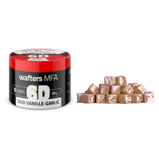 6D WAFTERS MFA ДУО ВАНИЛИЯ-ЧЕСЪН 8x8mm 20g MatchPro