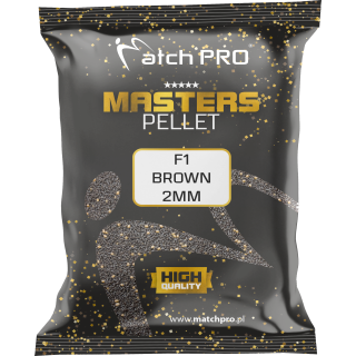 Пелети F1 BROWN 2mm PELLET MASTERS MatchPro 700g