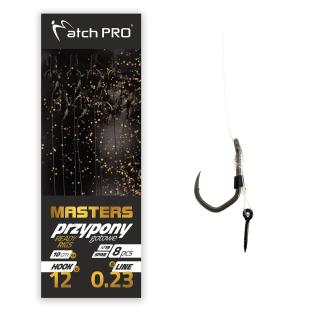 Вързани куки  MASTERS SPIKE M19 MatchPro N8/ 0.23