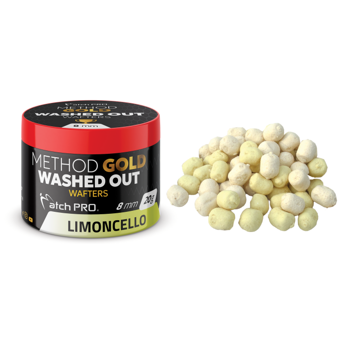 METHOD GOLD WAFTERS WASHED OUT ЛИМОНЧЕЛО 8mm 20g MatchPro METHOD GOLD WAFTERS WASHED OUT ЛИМОНЧЕЛО 8mm 20g MatchPro