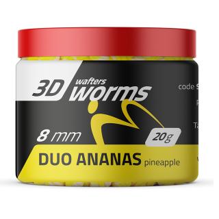 TOP WORMS WAFTERS 3D ДУО АНАНАС 8mm 20g MatchPro