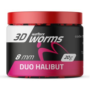 TOP WORMS WAFTERS 3D ДУО ХАЛИБУТ 8mm 20g MatchPro