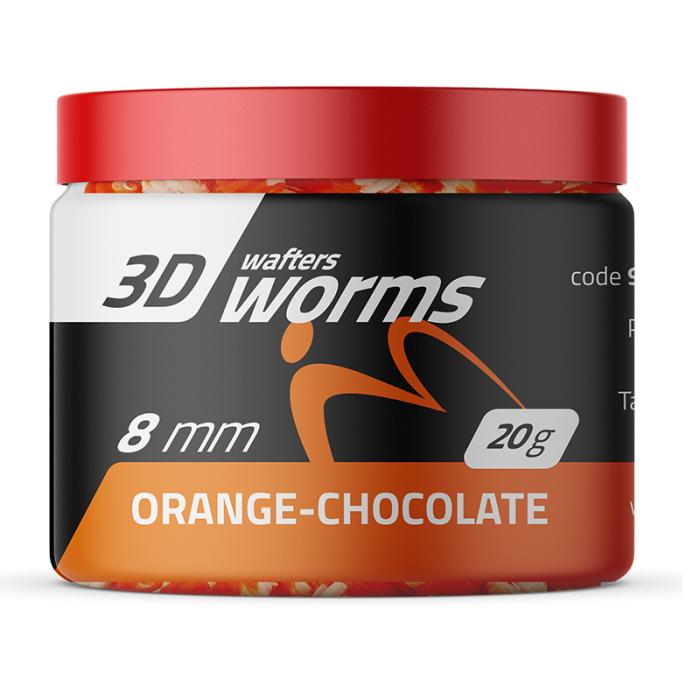 TOP WORMS WAFTERS 3D ДУО ШОКОЛАД ПОРТОКАЛ 8mm 20g MatchPro