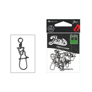 ВИРБЕЛ С КАРАБИНКА MIKADO JAWS