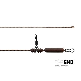 Готов монтаж Delphin THE END Leadcore HELI / 3 бр