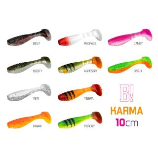 Силиконова примамка Delphin KARMA UVs 10cm AGRESOR