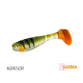 Силиконова примамка Delphin KARMA UVs 10cm AGRESOR