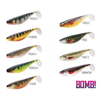 Силиконова примамка BOMB! HYPNO 3бр -  9cm/3D PIKE