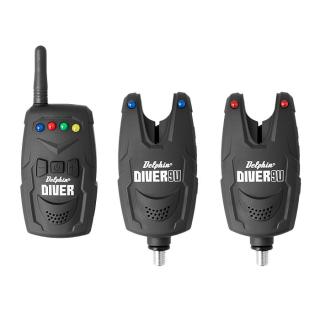 Комплект сигнализатори DIVER 9V 2+1