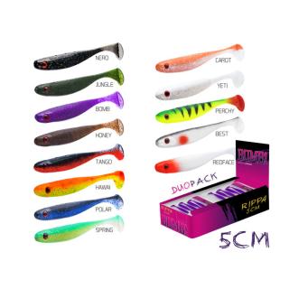 Силиконова примамка BOMB! Rippa / 5бр - 5cm/NERO