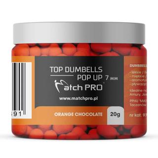 TOP DUMBELLS POP UP ПОРТОКАЛ ШОКОЛАД 7mm 20g MatchPro