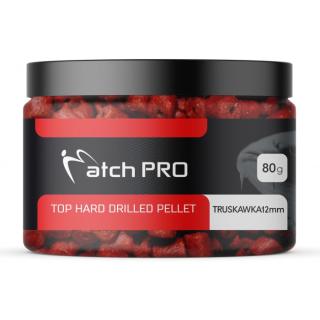 TOP HARD ЯГОДА 12mm DRILLED Pellet MatchPro 80g
