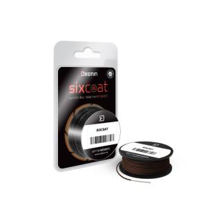 Повод за шаран  Delphin SIXCOAT / muddy