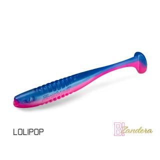 Силиконова примамка Delphin ZANDERA UVs 10cm LOLLIPOP