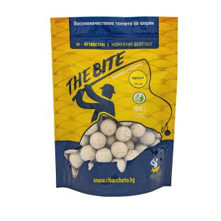 THE BITE Протеинови Топчета ЧЕСЪН 20мм 1кг Бавноразтворими