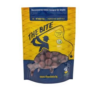 THE BITE Протеинови Топчета ОКТОПОД И ЯГОДА 20мм 1кг Бавноразтворими