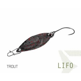 Клатушка Delphin LIFO 2.5g TROUT Hook #8