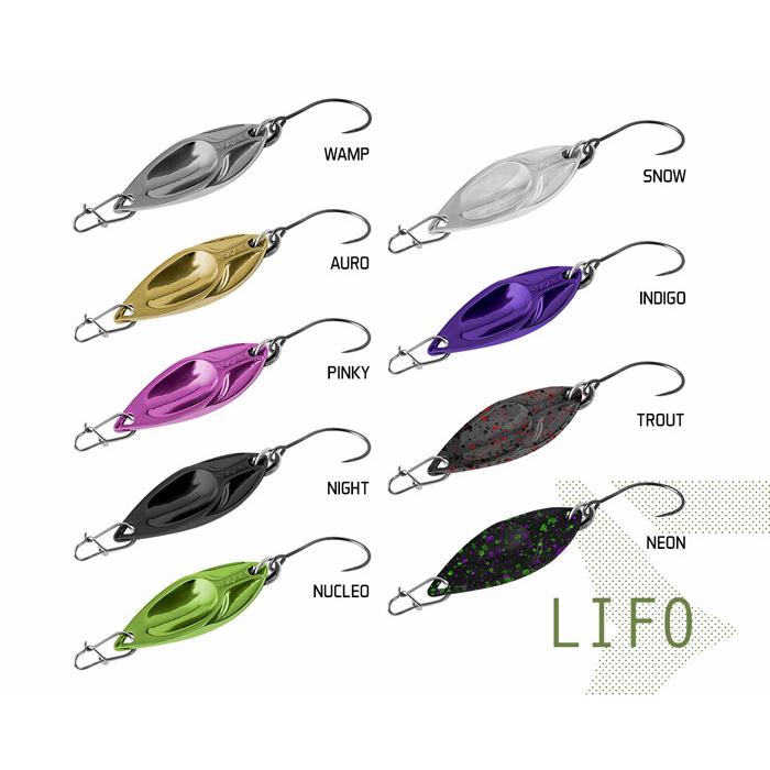 Клатушка Delphin LIFO 2.5g TROUT Hook #8