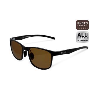Фотохромични слънчеви очила Delphin SG BLACK brown glasses