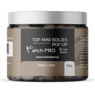 TOP BOILIES POP UP РИБА 8mm / 20g MatchPro
