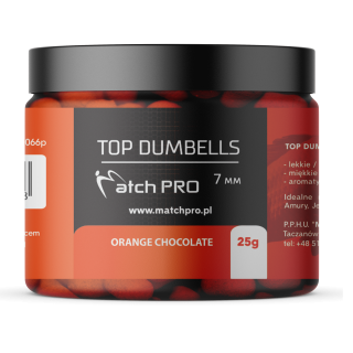 TOP DUMBELLS ПОРТОКАЛ ШОКОЛАД 7mm / 25g MatchPro