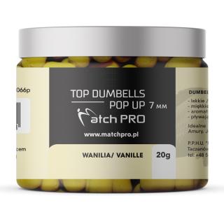 TOP DUMBELLS POP UP ВАНИЛИЯ  7mm / 20g MatchPro