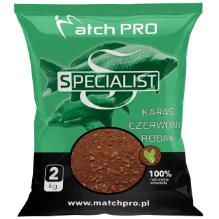 SPECIALIST КАРАКУДА ЧЕРВЕН ЧЕРВЕЙ MatchPro 2kg